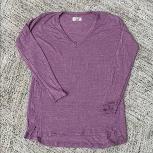 LOU & GREY | lavender long sleeve top